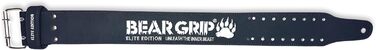 Пояс для пауерліфтингу BEAR GRIP Power Belt Elite Edition, преміум, подвійна пряжка, XS, сірий