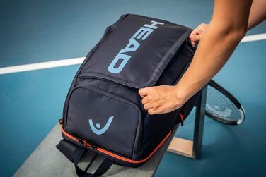Рюкзак HEAD Pro 28L для міста та подорожей – міцний, зручний, чорний