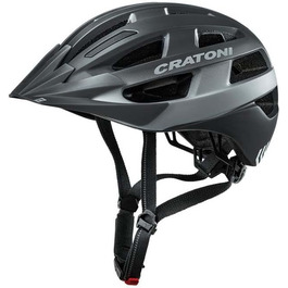 Велосипедний шолом Cratoni Velo-X чорний матовий XXL для дорослих унісекс