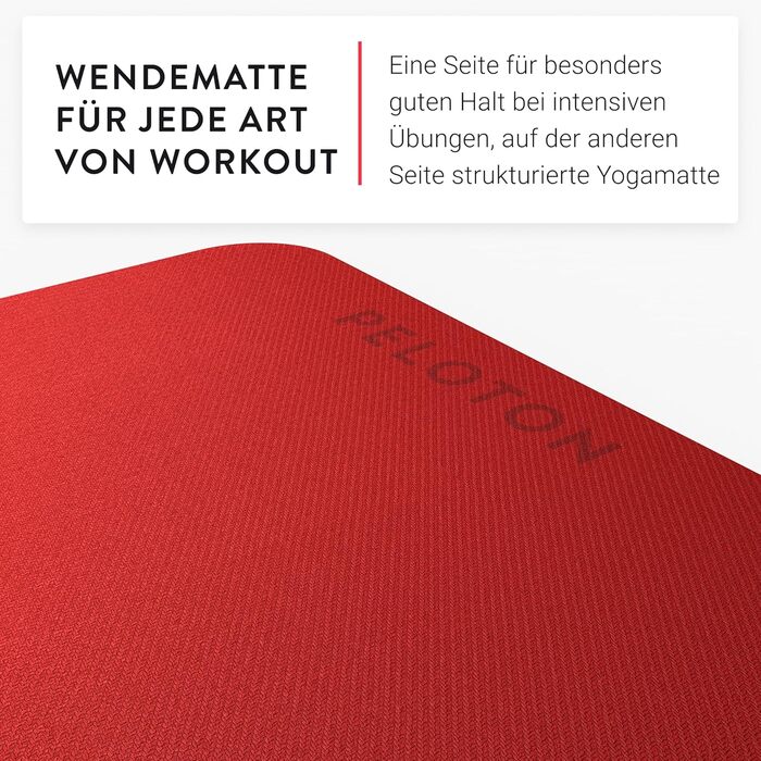 Килимок для йоги Peloton Black: фітнес, тренування, нековзкий, легко мити