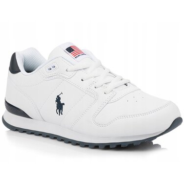 Кросівки Polo Ralph Lauren, екошкіра, білі, розмір 33