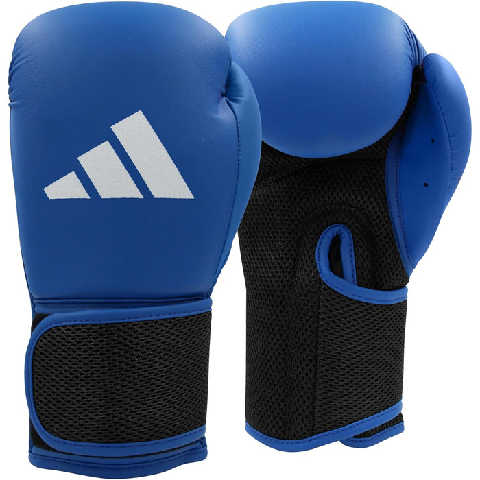 Боксерські рукавички adidas Hybrid 25, сині, 12 oz, для початківців