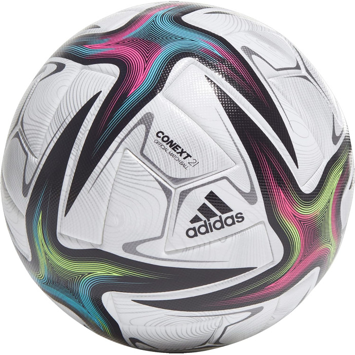Футбольний м'яч Adidas Conext 21 Pro FIFA, розмір 5, білий, для жінок, чоловіків та дітей