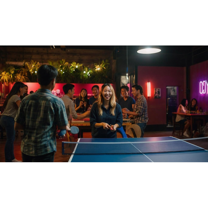 Набір для пінг-понгу: 2 ракетки преміум-класу, 3 зіркових м'ячі, компактний кейс | Набір для настільного тенісу