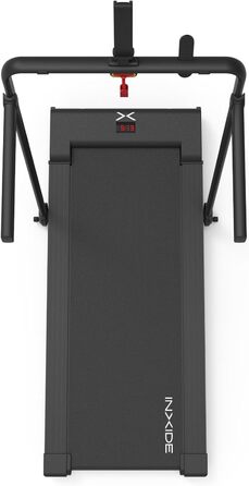 Bodytone Klappване бігове полотно з Bluetooth, сумісне з FitShow та Zwift, швидкість до 10 км/год, динамік, модель FIT10 Inxide
