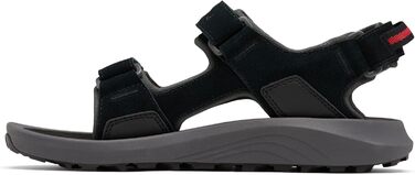 Columbia Trailstorm Hiker 3 Strap: Чоловічі трекінгові сандалі, чорно-сірі, 41 EU