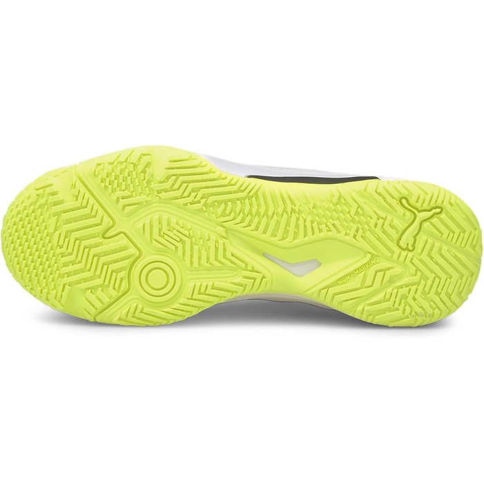 Дитячі кросівки PUMA Solarflash Jr для легкої атлетики (33 EU, білий/блакитний)