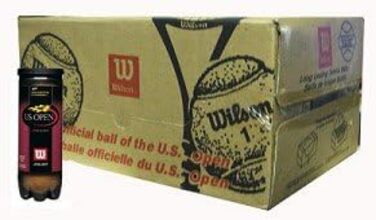 Тенісні м'ячі Wilson US Open Regular Duty, кейс