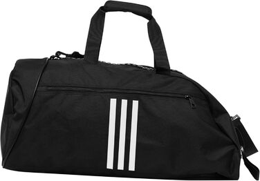 Сумка для тренувань adidas 2-в-1 чорна/біла, 83 л
