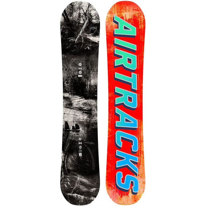 Чоловіча сноуборд-дошка Airtracks Past&Future Hybrid Rocker Wide, 152-162 см