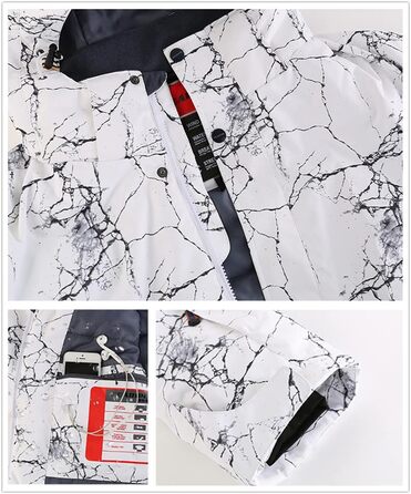 Чоловічий зимовий комбінезон для сноубордингу та катання на лижах. Водонепроникний, вітростійкий, теплий. XL, чорний.