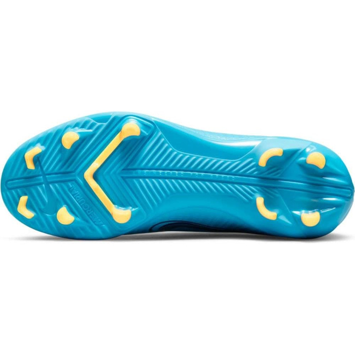 Дитячі футбольні бутси Nike Vapor 14 Club (38 EU, Синій/Помаранчевий)
