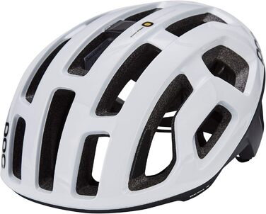 Велошолом POC Octal X MIPS Hydrogen White S (50-56 см), максимально вентильований, розширена захисна оболонка для гравелу та циклокросу, модель 2021