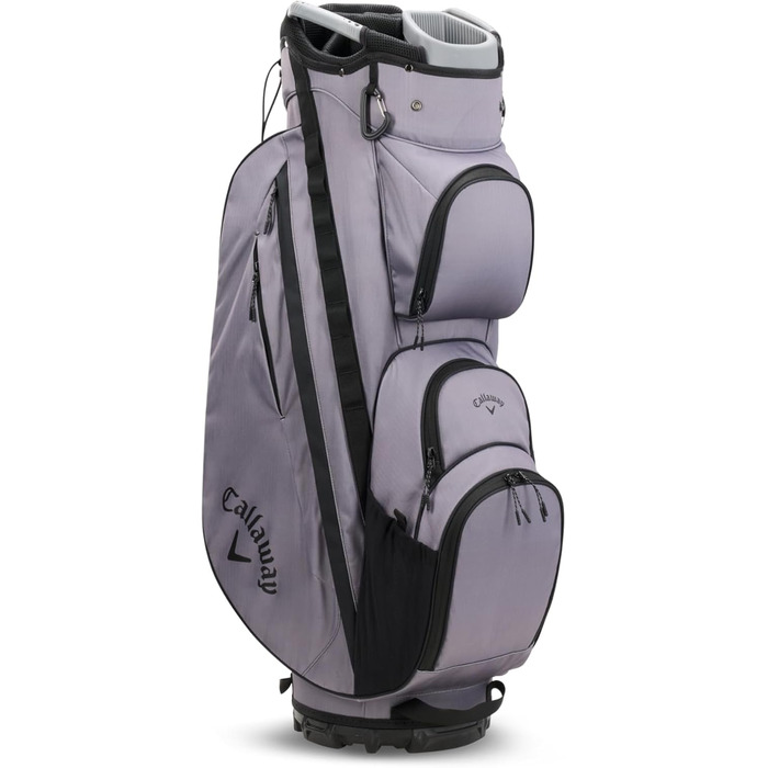 Чорна сумка для гольфу Callaway X Series 2024 (сіра, для карт)