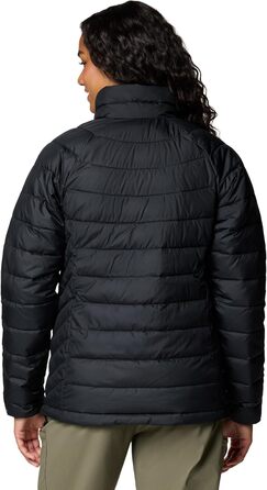Жіноча утеплена куртка Columbia Powder Lite II Full Zip, чорна, розмір XL