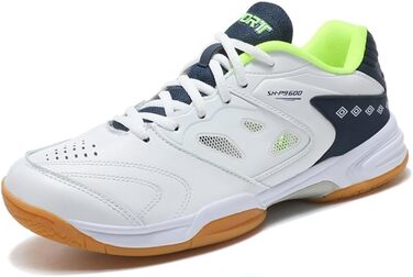 Чоловічі та жіночі гандбольні кросівки. Дихаючі, з антиковзаючою підошвою. Легкі, для змагань та тренувань. Білі, червоні (білий, зелений), 47 EU