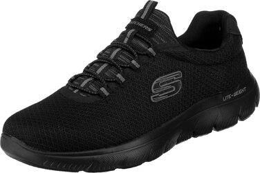Чоловічі кросівки Skechers Summits 233049 сітчасті, чорні, розмір 47.5 EU
