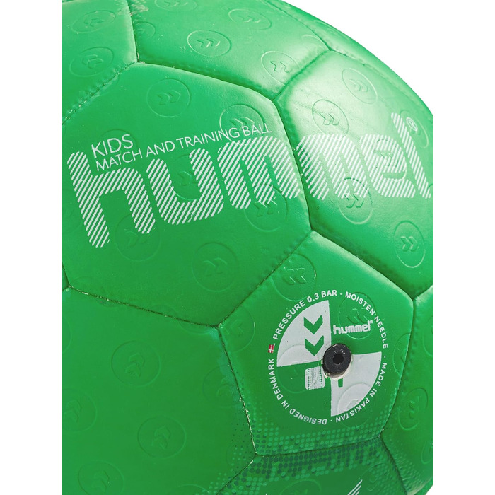Дитячий гандбольний м’яч Hummel, розмір 1, зелено-білий, унісекс