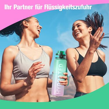 Спортивна пляшка Sahara Sailor 750 мл, BPA-free Tritan, герметична, для води, для велосипеда, кемпінгу, йоги, фітнесу, колір Kaugummi