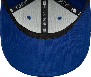 Кепка New Era 9Forty з регульованим розміром, кепка-бейсболка з вигнутим козирком, логотип команди, серія A, Прем'єр-ліга, універсальний розмір, Chelsea FC, блакитна