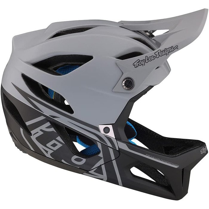 Шолом Troy Lee Designs Stage для даунхілу, MIPS, вентиляція, легкий, MTB, BMX, для дорослих, сірий XL/2XL