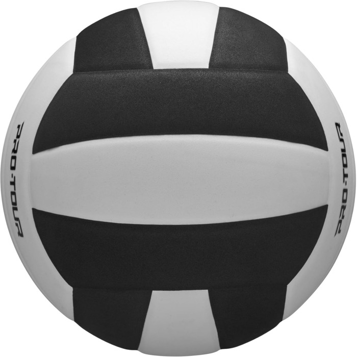М'яч для волейболу Wilson Pro Tour (внутрішній), офіційний розмір, чорно-білий