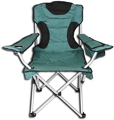 Кемпінговий стільчик складний Hanse, до 120 кг, з сумкою-холодильником