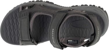 Чоловічі сандалі Skechers Prewitt Rigdon Sports, 43 EU, чорний, синтетика