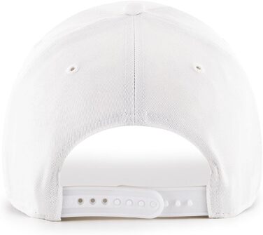 Кепка бейсболка 47 Brand MLB Basic Los Angeles Dodgers біла, регульована