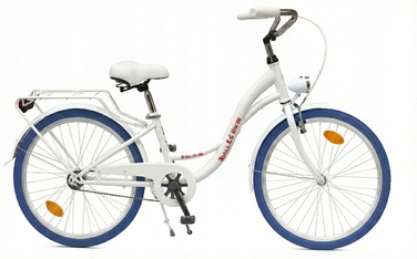 Дитячий велосипед Dallas Bike, рама 13 дюймів, білий