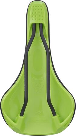 Унісекс сідло для велосипеда SPANK Spike 160, чорний/зелений, для MTB
