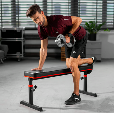 Лавка тренувальна Hop-Sport HS-1025 Pro для жиму горизонтальна регульована