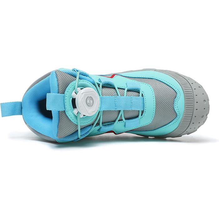 Дитячі трекінгові черевики Kinder: водонепроникні, зручні, дихаючі, антиковзаючі, розміри 27-37, блакитні