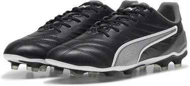 Футбольне взуття PUMA King Pro Fg/Ag, 45 EU, чорний/білий/темно-сірий
