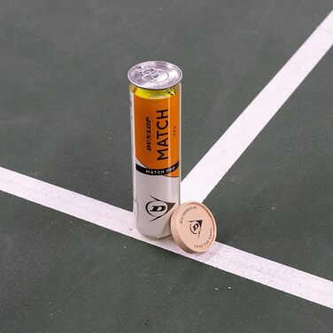 М'яч для тенісу Dunlop Match Pro для ґрунту, хард-корту та газону - Amazon Exclusive, 3x 4 шт.