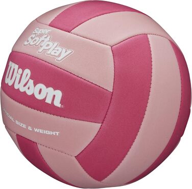 Волейбольний м'яч WILSON Super Soft Play Outdoor, офіційний розмір, для відпочинку