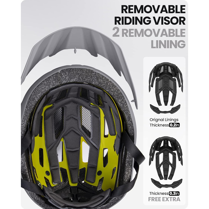 Велошолом OutdoorMaster MIPS, знімні підкладки, вентиляція, для підлітків і дорослих, 59-61 см, акваблакитний, для гірських і шосейних велосипедів