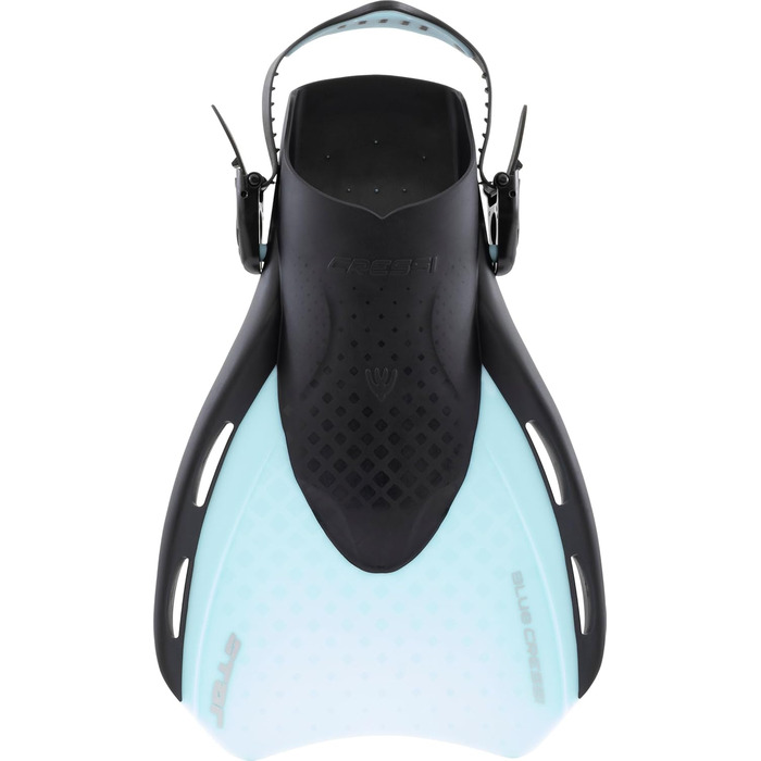 Ласти CRESSI Star Fins L/XL (44-48) чорно-блакитні - для снорклінгу та плавання