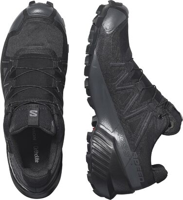 Жіночі трейлранні кросівки Salomon Speedcross Gore-Tex, Black Black Quiet Shade (38 2/3 EU)