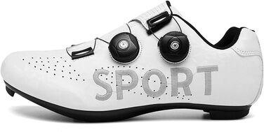 Велотуфлі Radsport для чоловіків та жінок: гоночні, MTB, SPD, антиковзаючі, дихаючі (44 EU, вузька колодка)