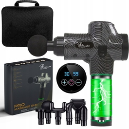 Потужний перкусійний масажер PISTOLET Massage Gun Pro