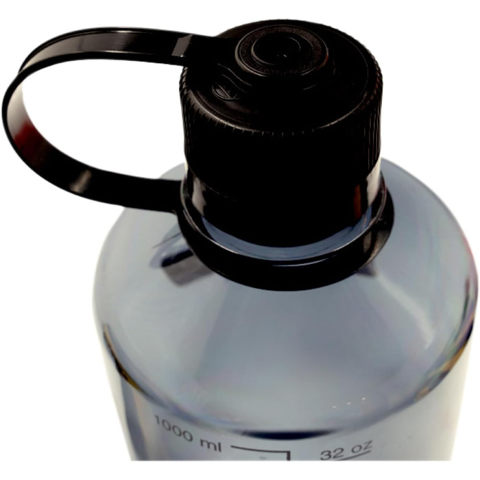 Пляшка для води Nalgene EH 1000 мл, сіра, пластикова
