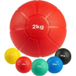 Медичний м'яч Matchu Sports з повної гуми, 1–5 кг
