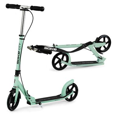 Міський самокат SOKE Cityroller: зелений, для їзди містом