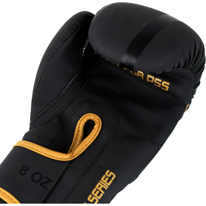 Дитячі боксерські рукавички PSS Black Series зі шкіри, 4-8oz, для хлопчиків і дівчаток 3-14 років, бокс, муай-тай, кікбоксинг, чорні, червоні, зелені, рожеві, фіолетові