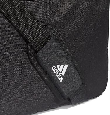 Сумка спортивна adidas Tiro Duffel L, унісекс, 70×32×32 см, чорна/біла