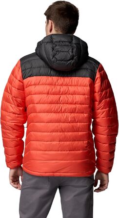 Чоловіча куртка з капюшоном Columbia Powder Lite (Zing, Shark, L)