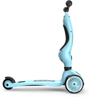 Highway Kick 1 Scoot & Ride 2-в-1 кікборд зі сидінням (блакитний, універсальний розмір)