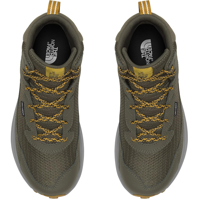 Трекінгові черевики The North Face Fastpack Hiker Mid Wp для хлопчиків, 32 EU, кольори Newtaupegreen Mineralgold