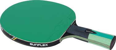 Професійна ракетка для настільного тенісу Sunflex® Color COMP G50: ITTF сертифіковане покриття, анатомічна ручка, для спортсменів та клубних гравців